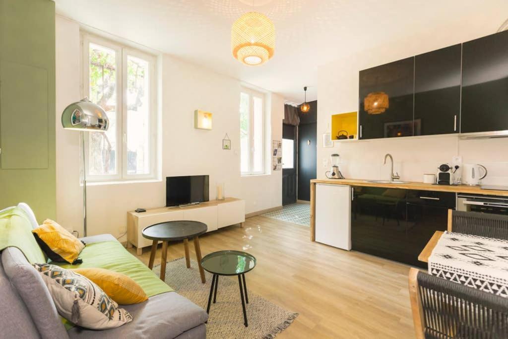 Mini Maison Studio Ancienne Renovee +Parking Avignon Luaran gambar
